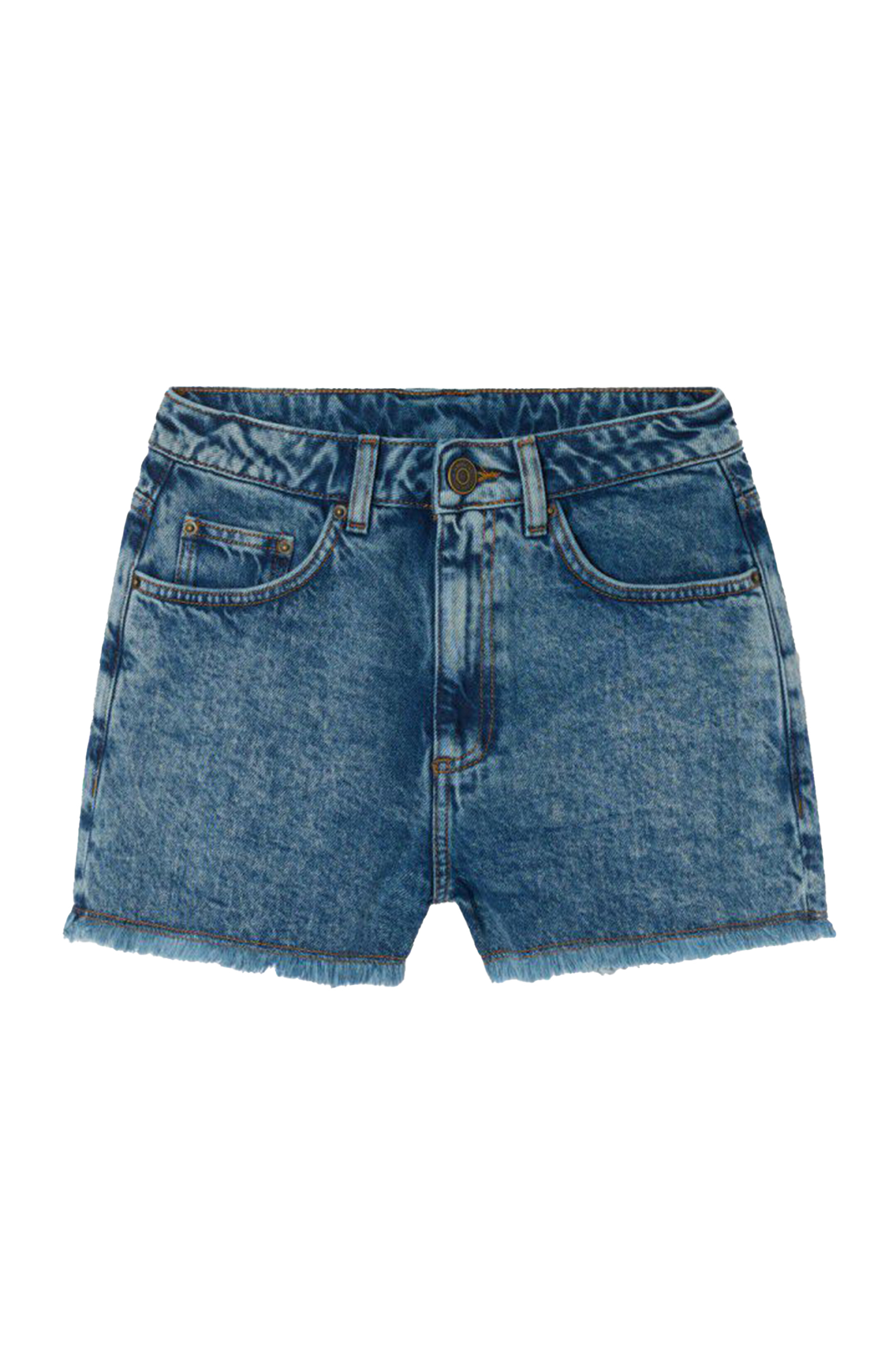 Dames short blauw