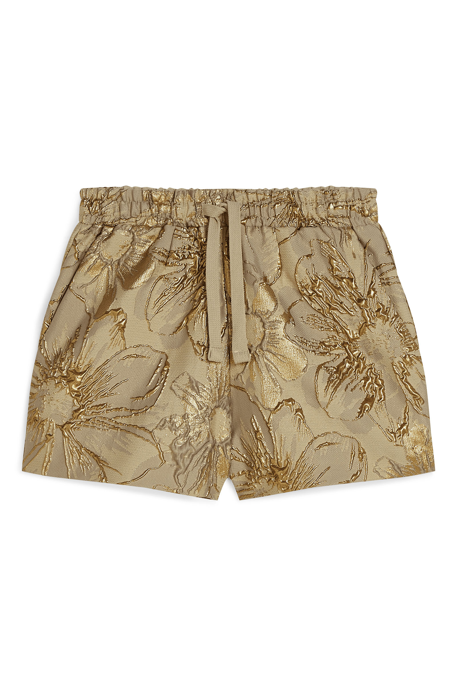 Dames short goud