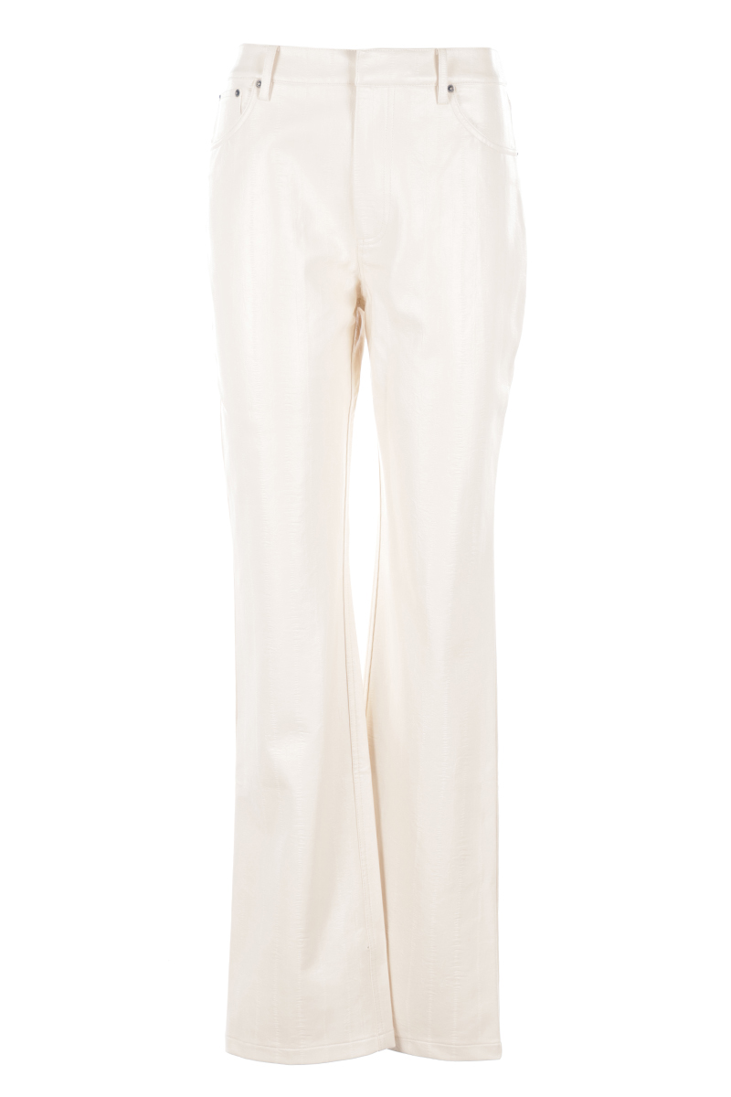 Dames broek ecru