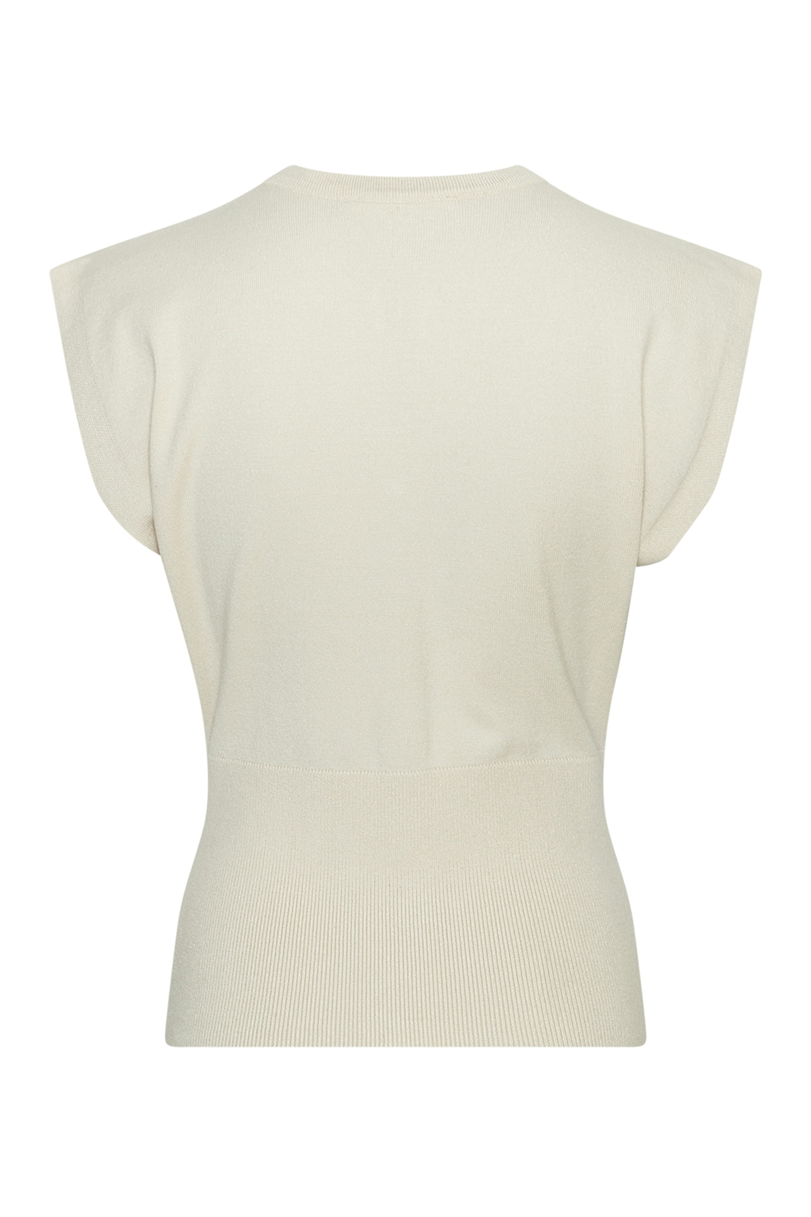 Dames top ecru