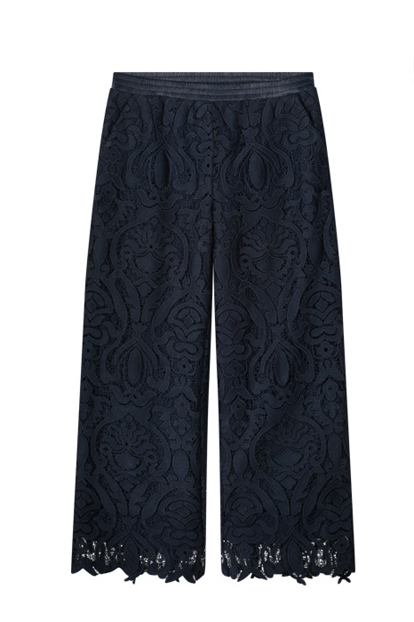 Dames broek blauw