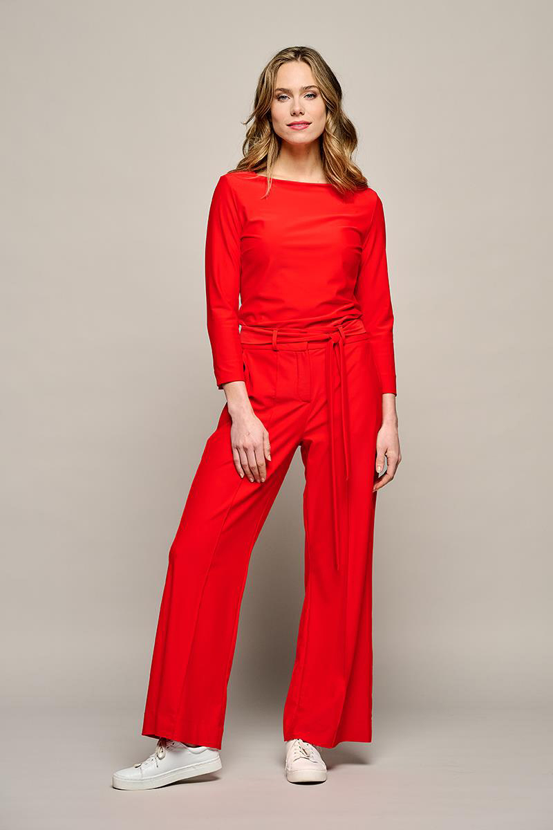 Dames broek rood