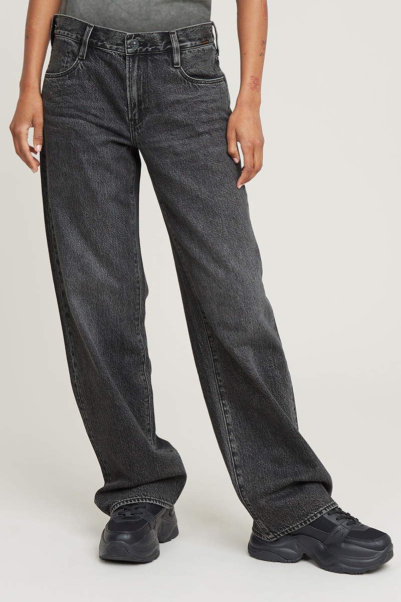 Dames jeans grijs