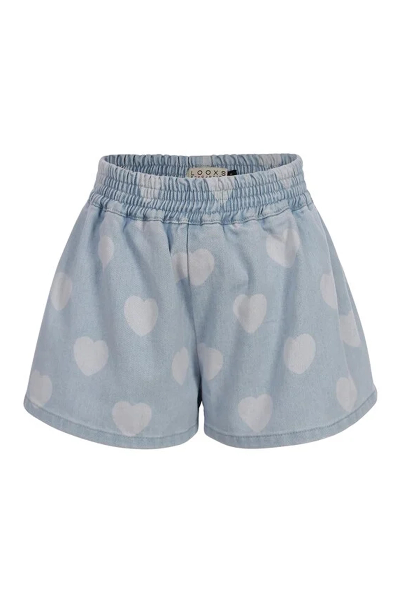 Meisjes short blauw