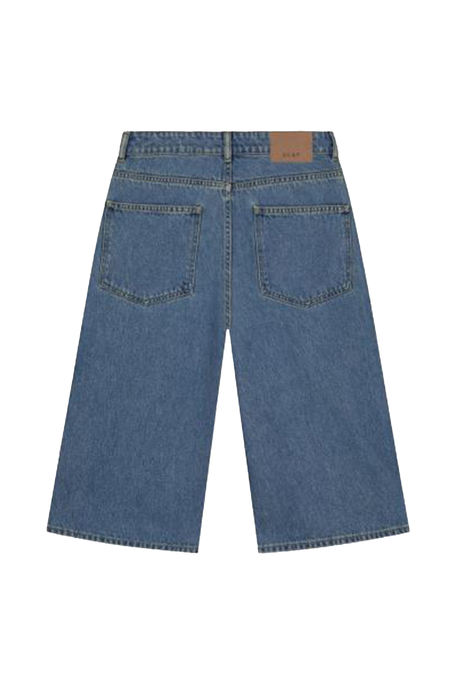 Heren short blauw