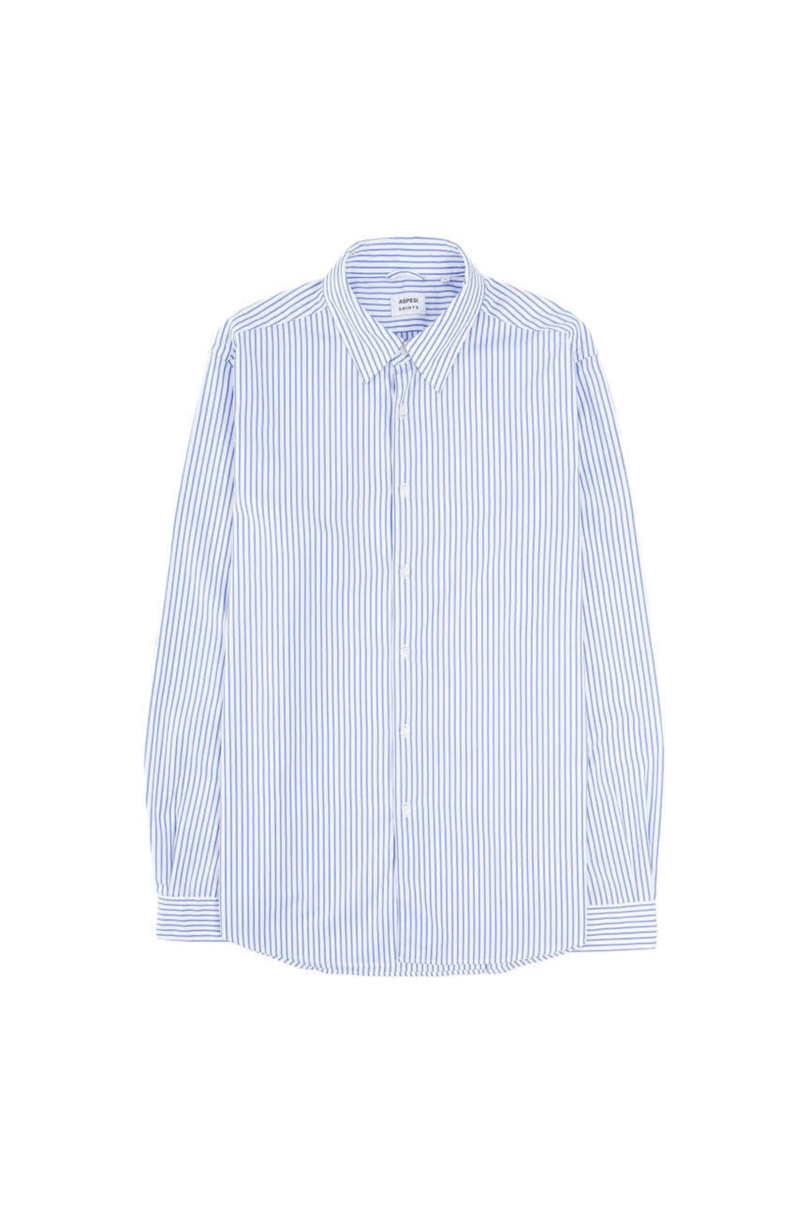 Heren overhemd lm casual blauw