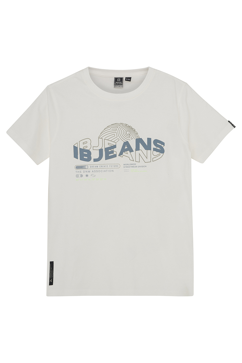 Jongens t-shirt korte mouw wit