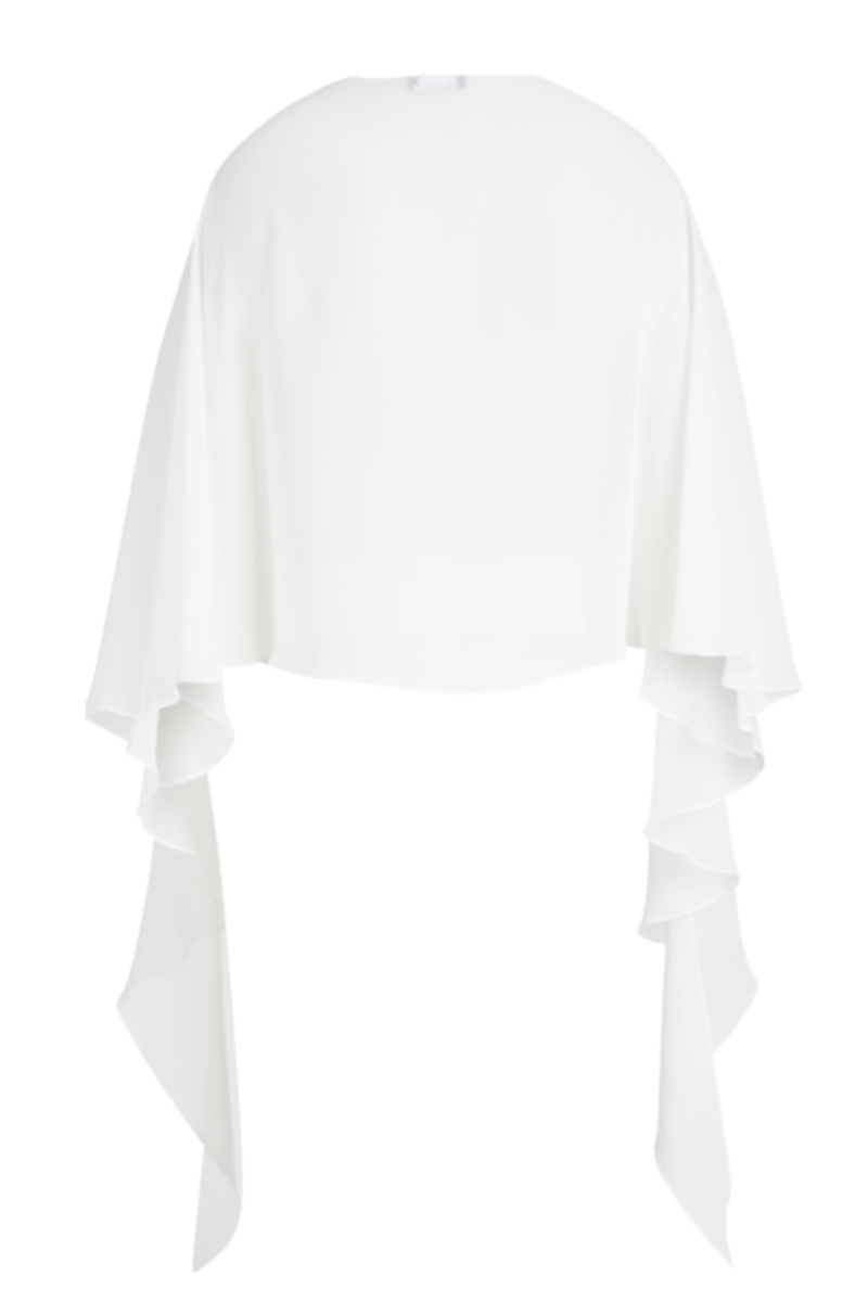 Dames vest wit
