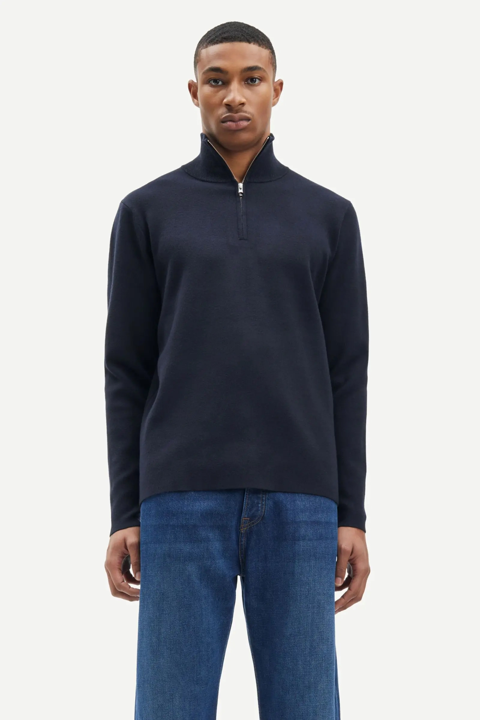Heren trui blauw