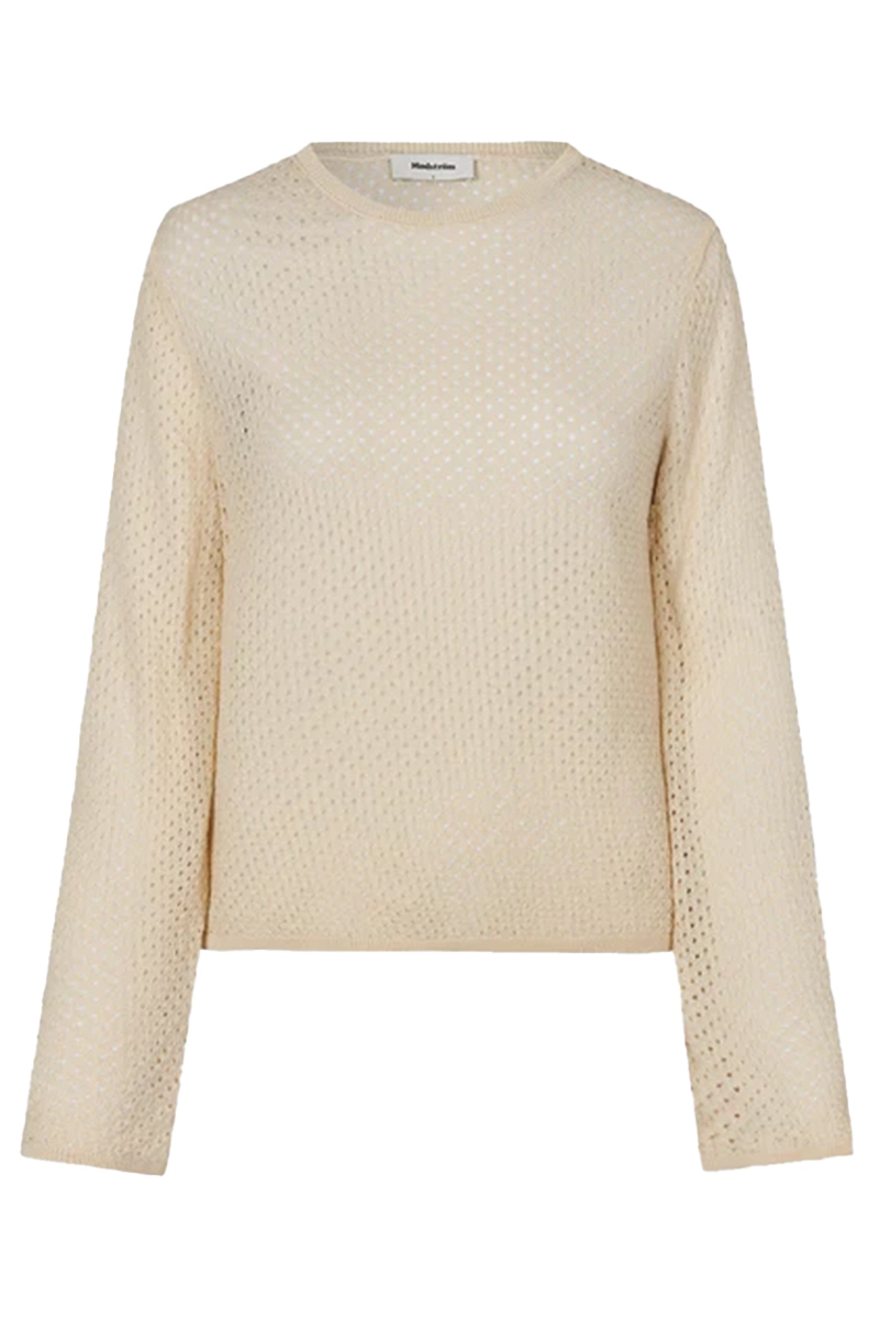 Dames top ecru