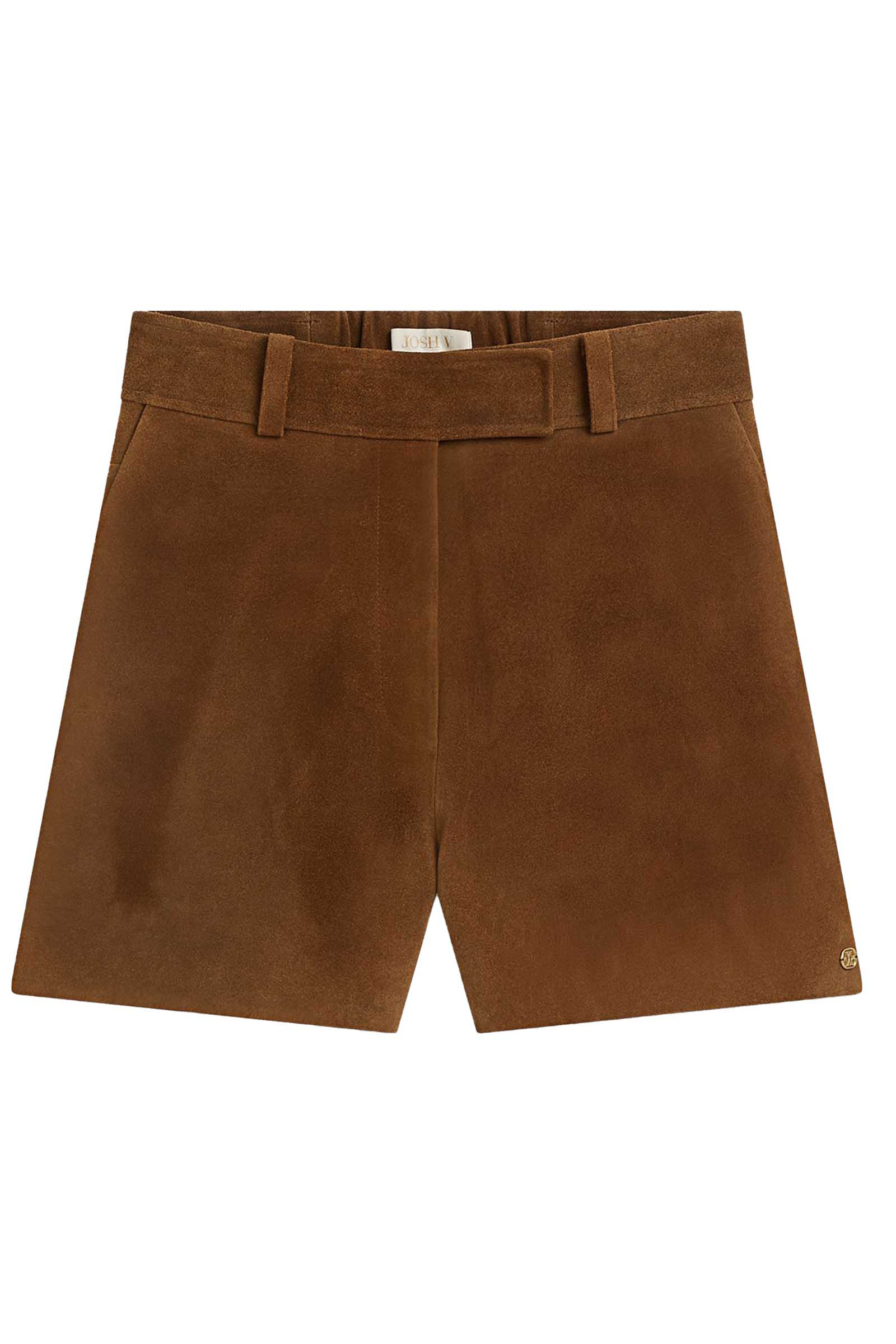 Dames short bruin