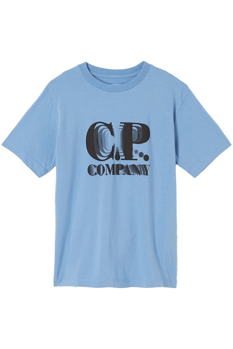 C.P. Company graphic logo tshirt Blauw-1 1