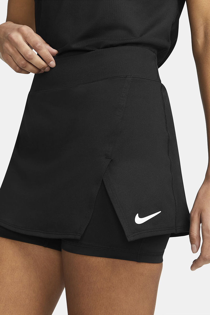 Nike Tennis dames rok Zwart-1 3