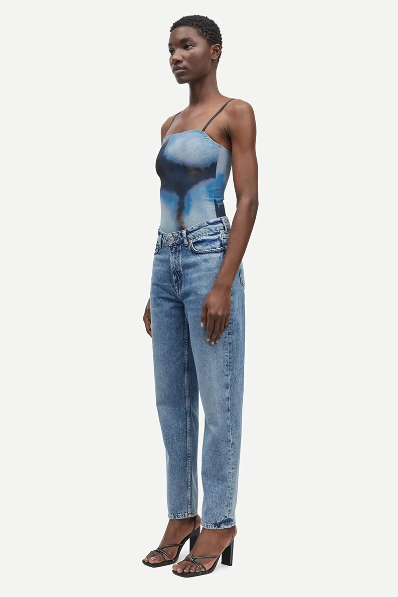 Samsøe Samsøe Saandrea body Blauw 2