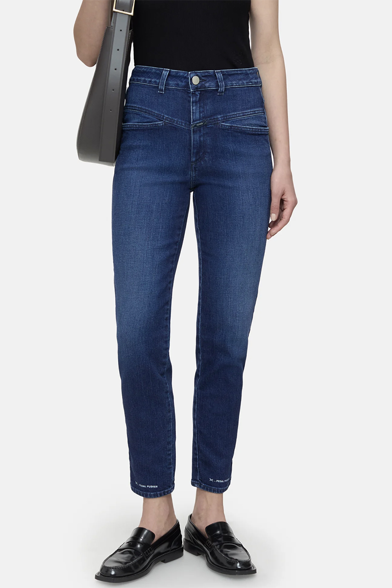 Dames jeans blauw