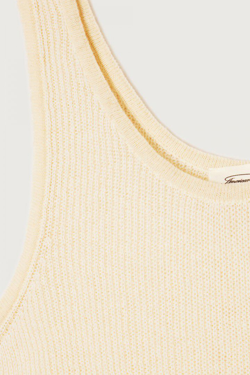 Dames top ecru