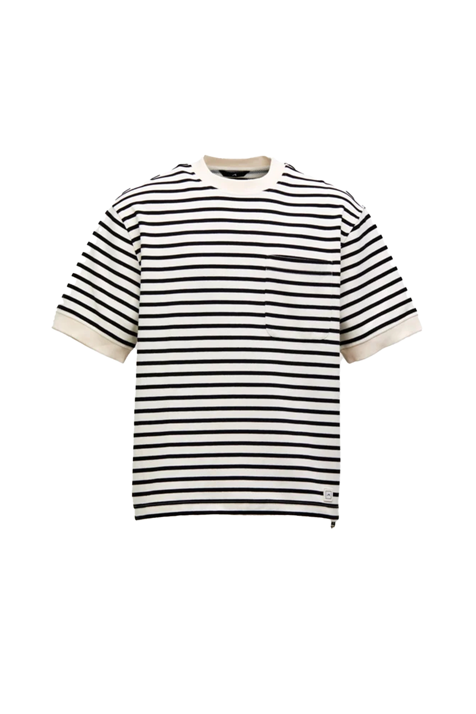 Heren t-shirt kortemouw ecru