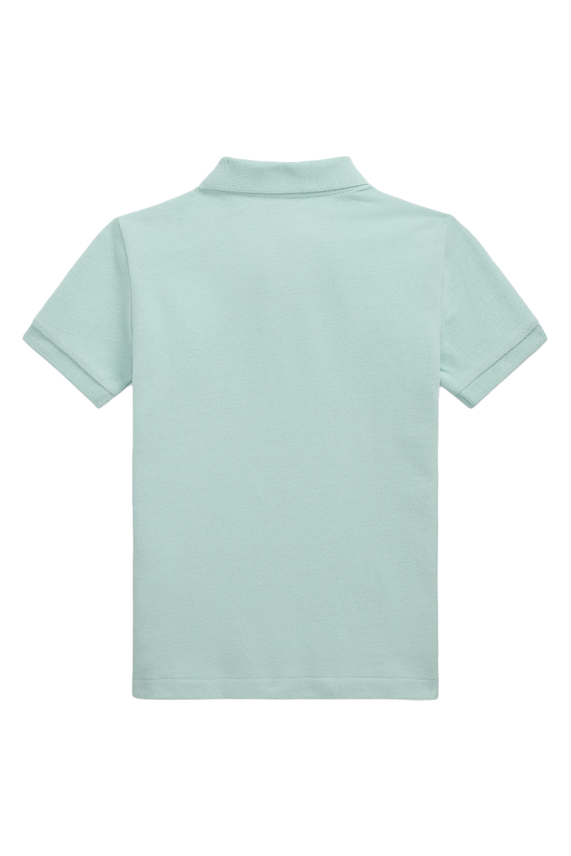 Jongens polo korte mouw blauw