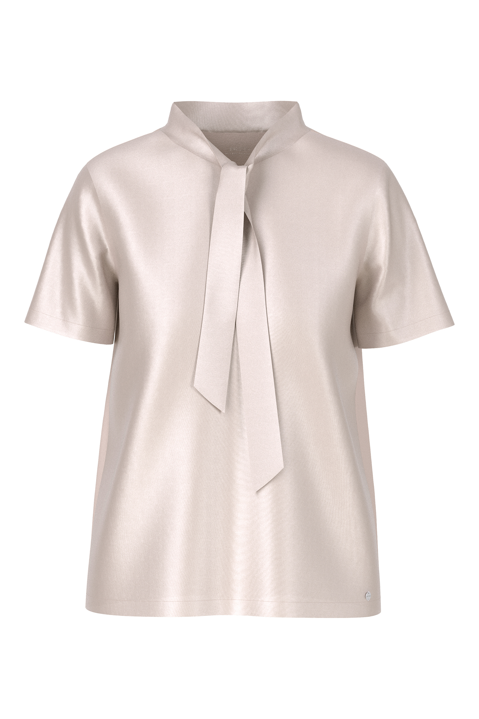 Dames blouse lange mouw bruin