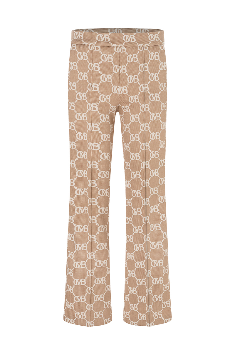 Dames broek bruin