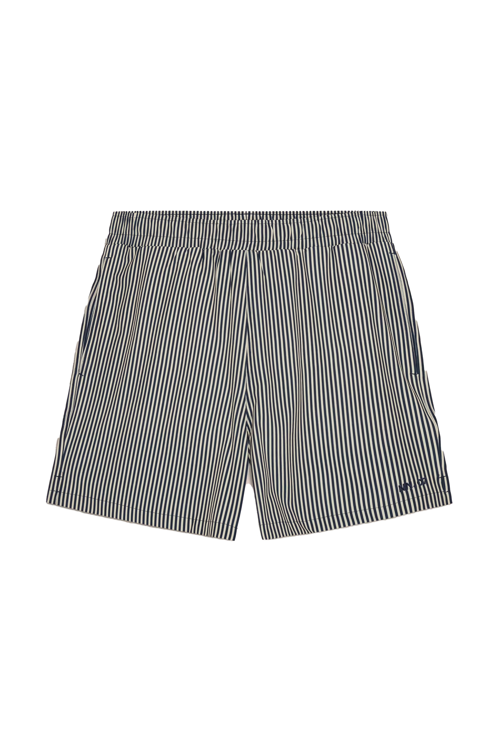 Heren short blauw