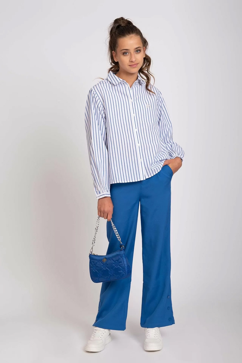 Meisjes broek blauw