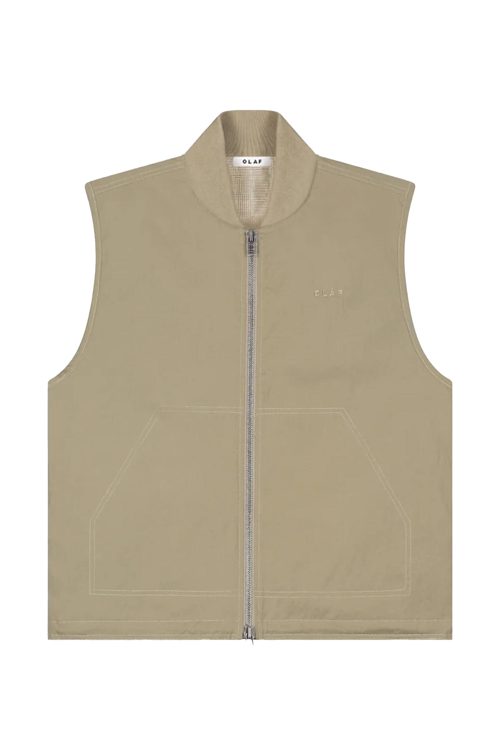 Heren bodywarmer bruin