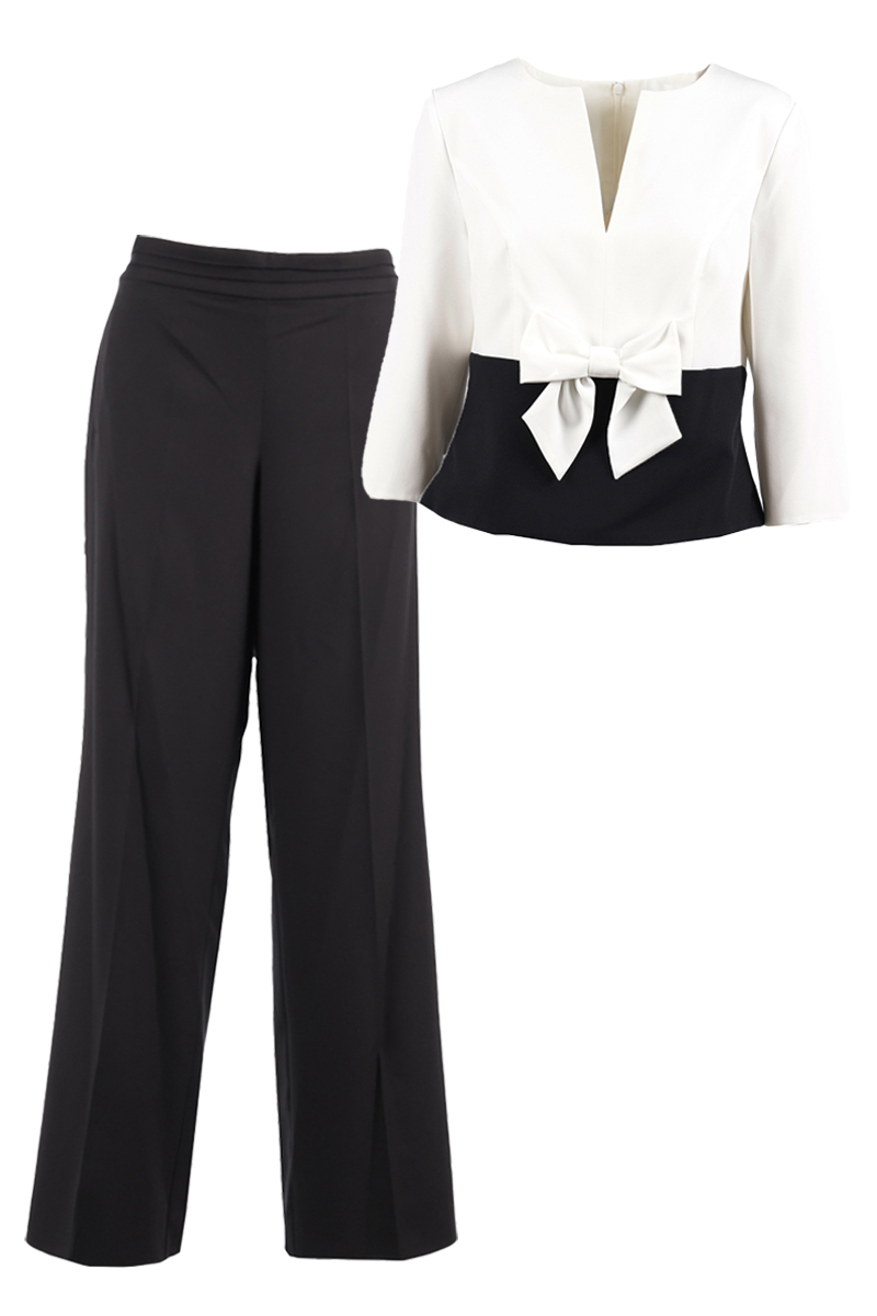 Dames 2 delige set zwart