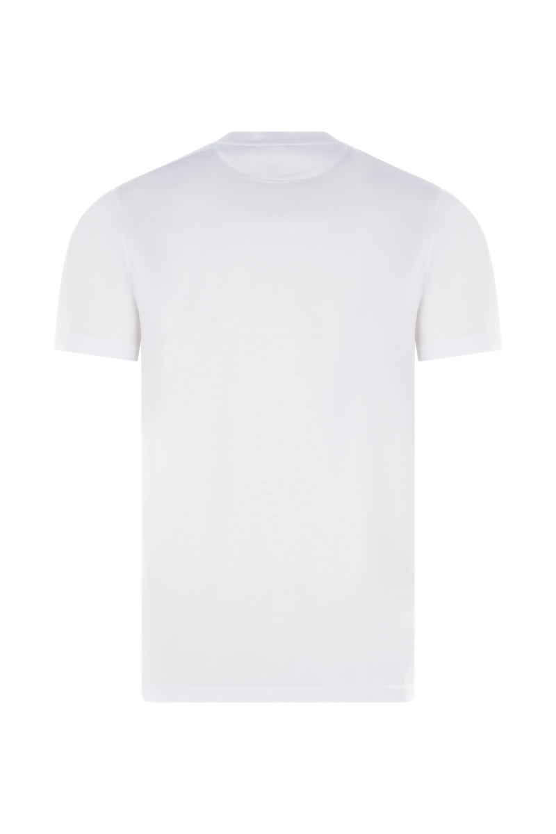 Paul & Shark Silver Collection Cotton Pique T-Shirt Wit-1 2