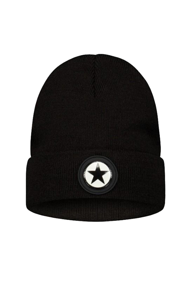Wintersport muts senior zwart