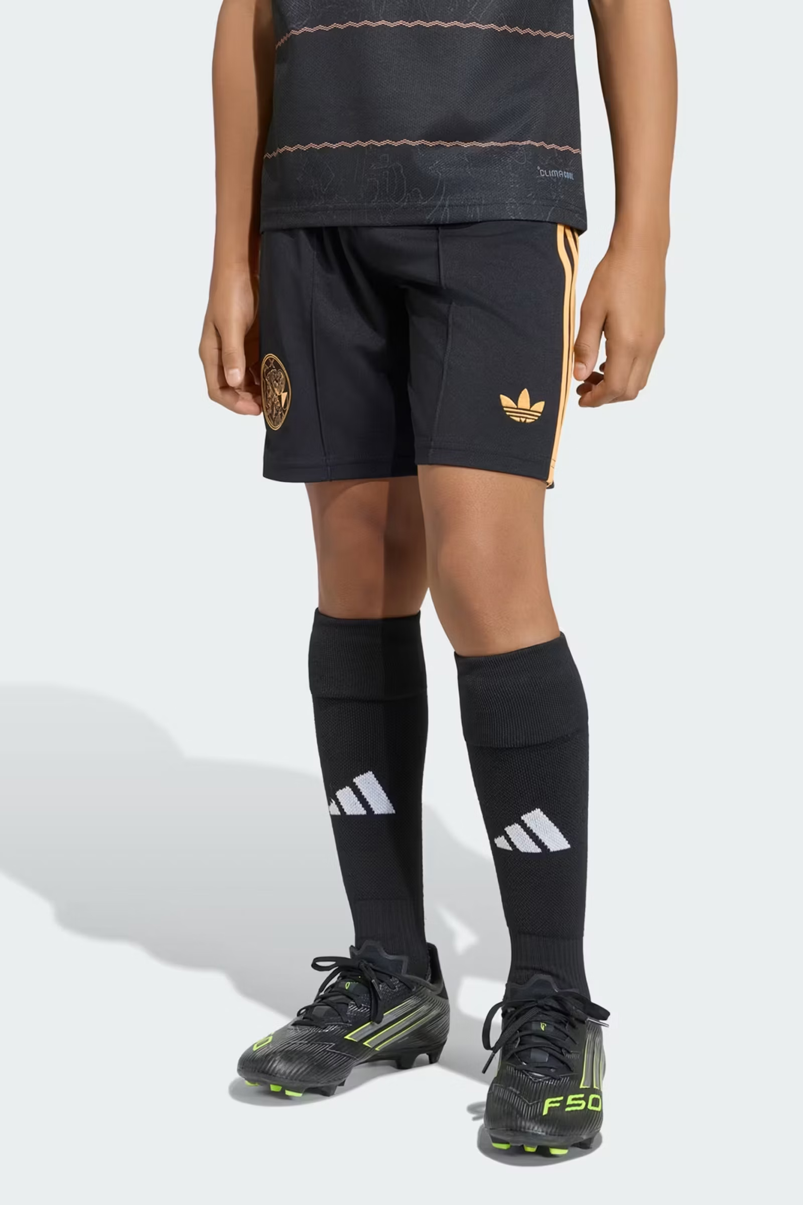 Voetbal jongens club short zwart