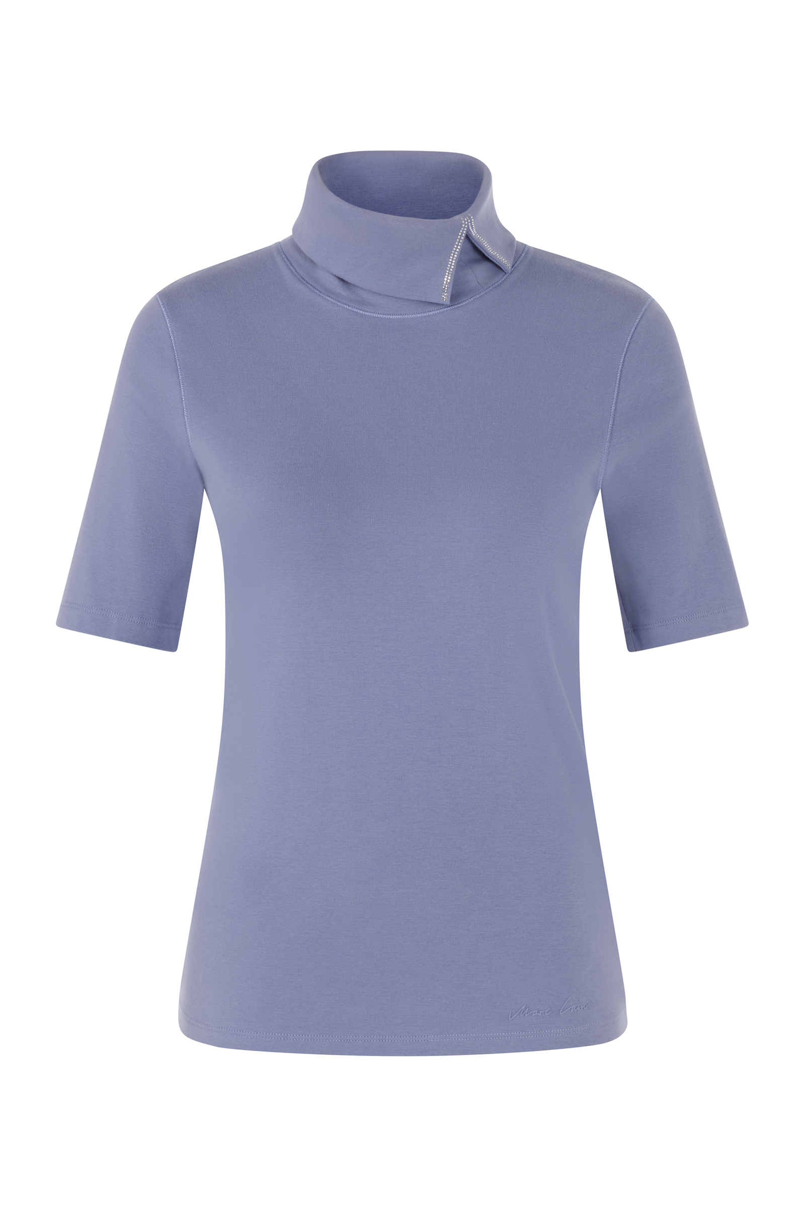 Dames t-shirt korte mouw paars