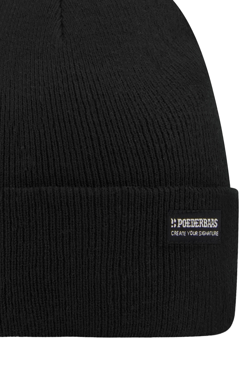 Wintersport muts senior zwart