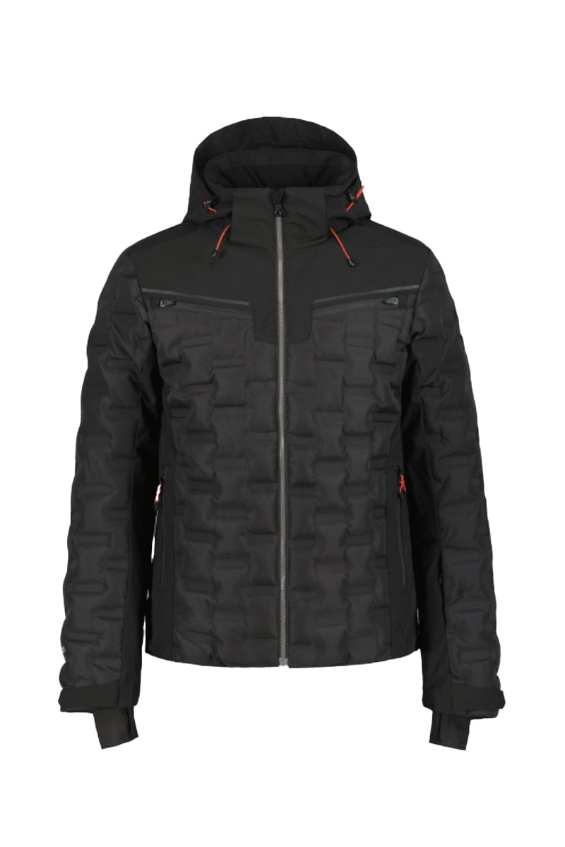 Wintersport heren jack zwart