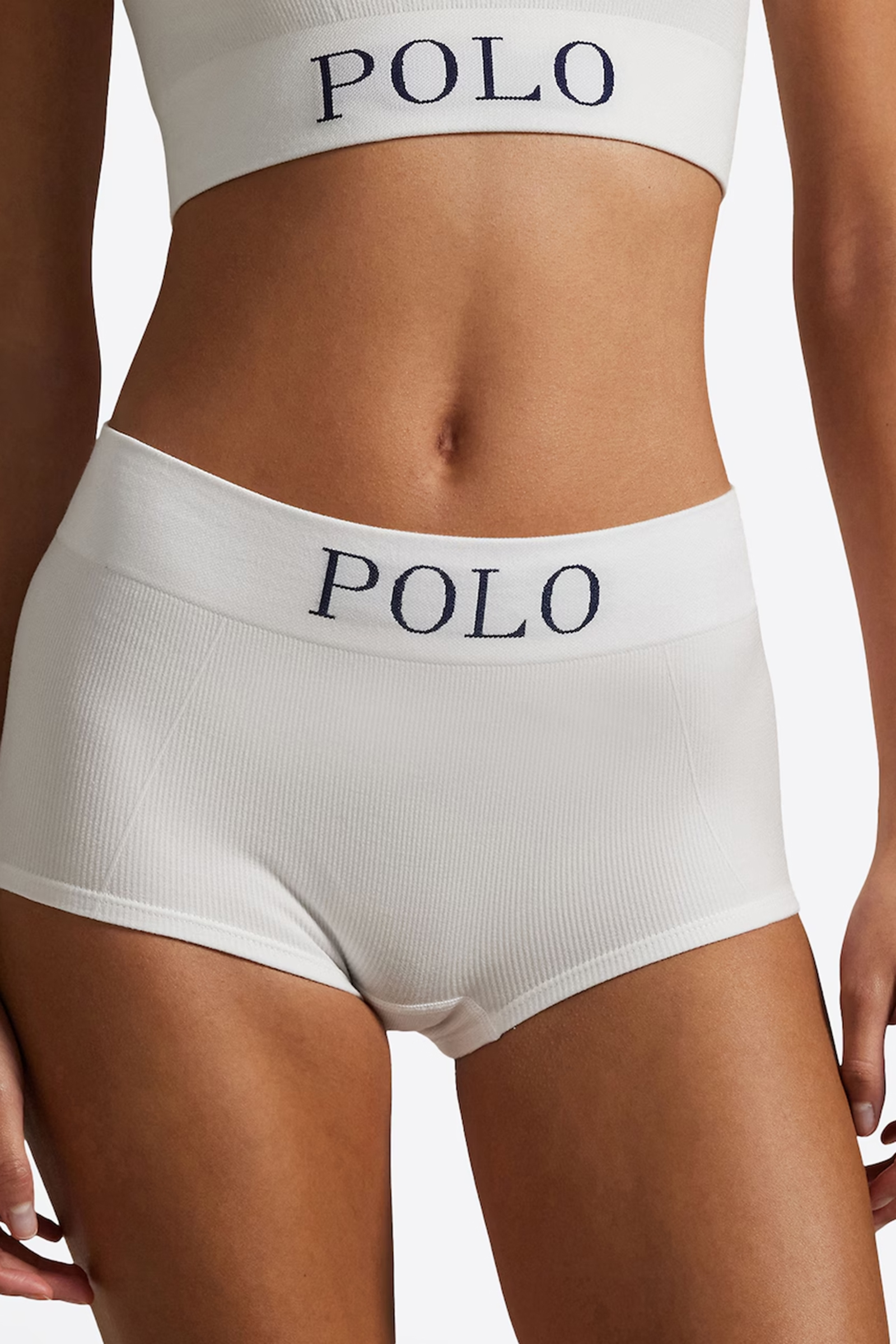 Lingerie dames boxershort wit