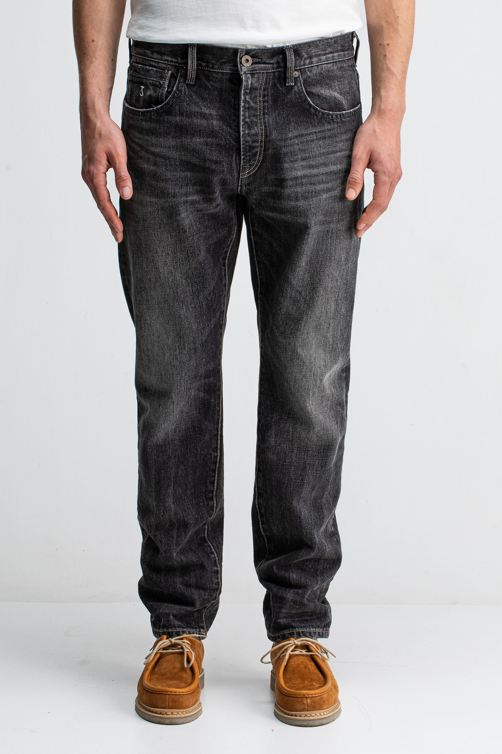 Heren pantalon blauw
