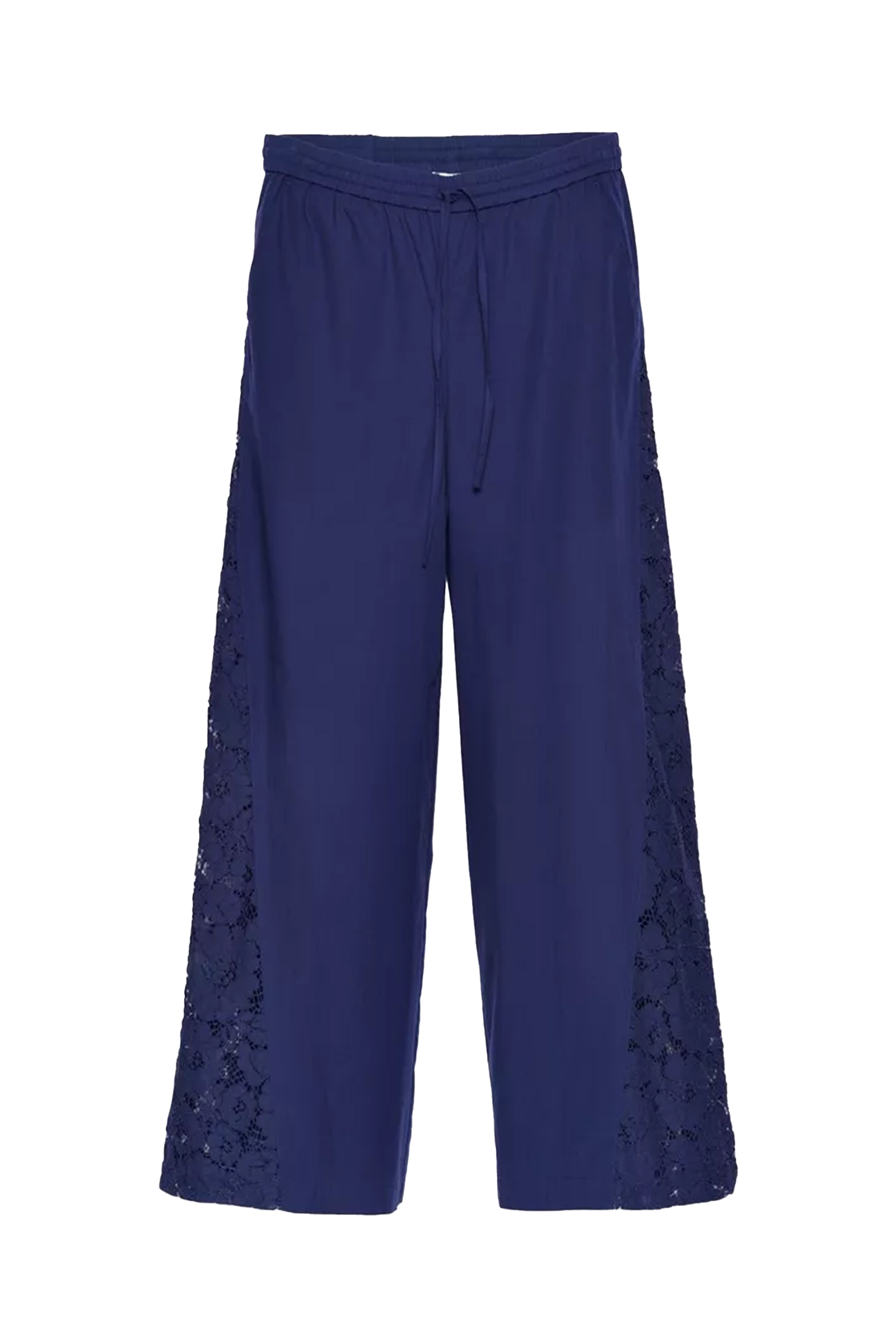 Dames broek blauw