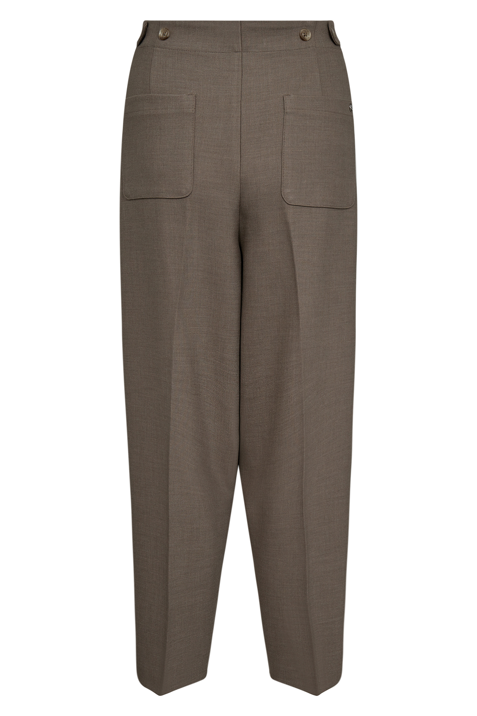 Dames broek bruin