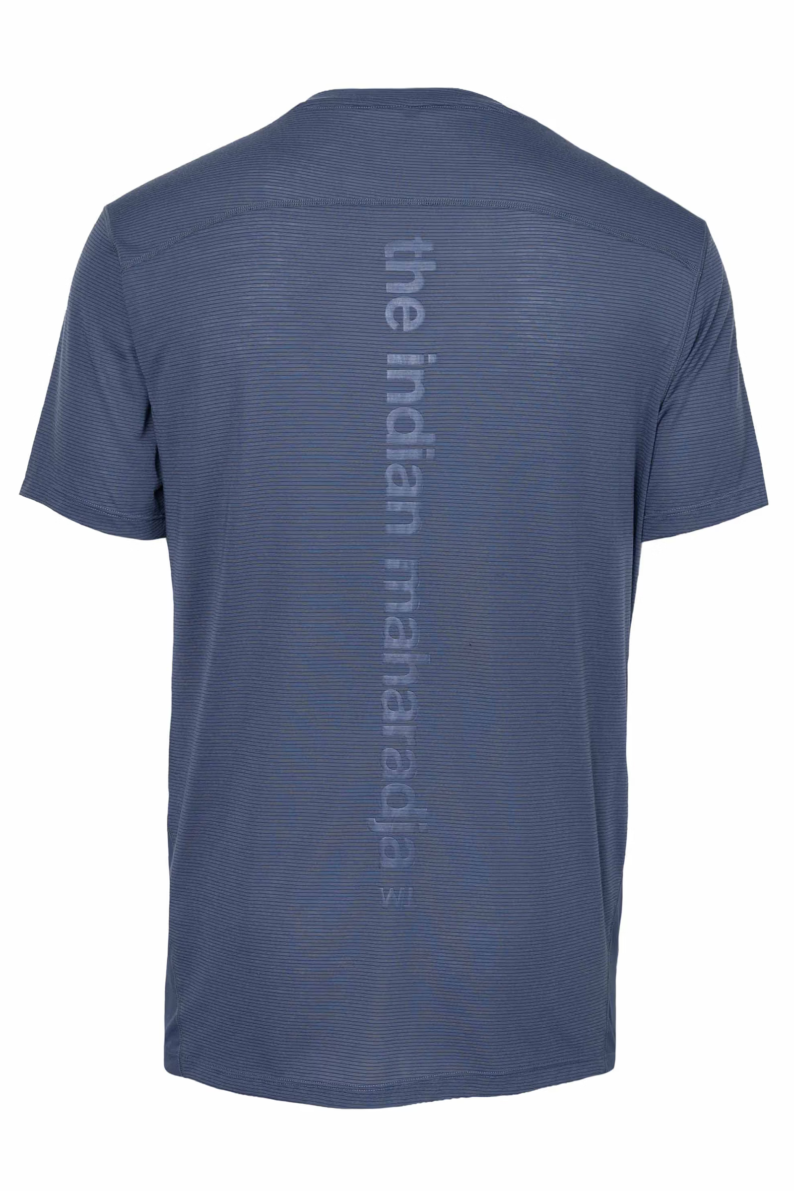 Tennis heren t-shirt km blauw