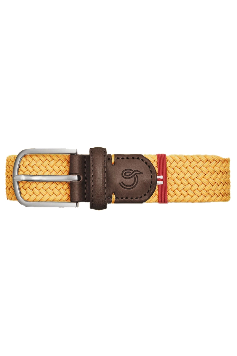 Heren riem geel