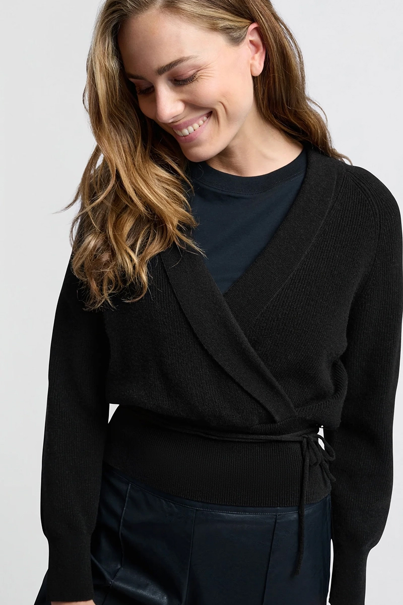 Dames sweater zwart