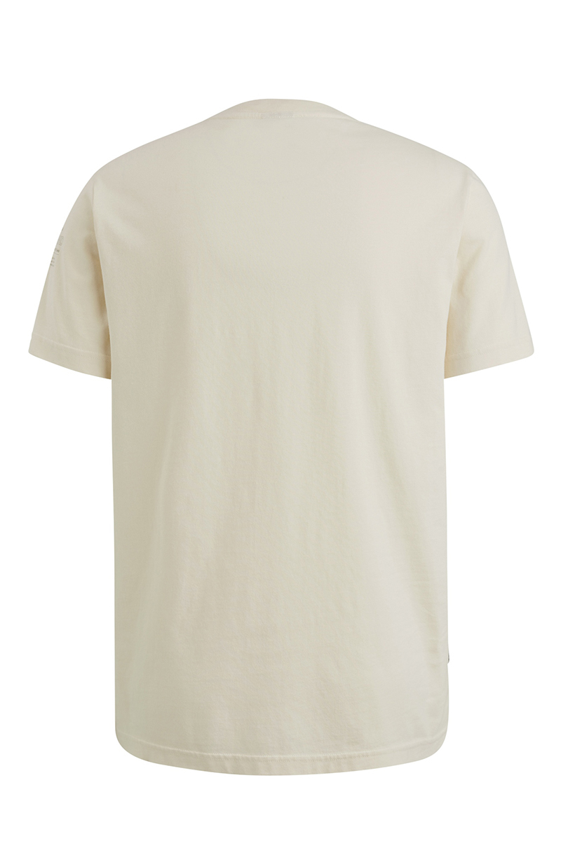 Heren t-shirt kortemouw ecru