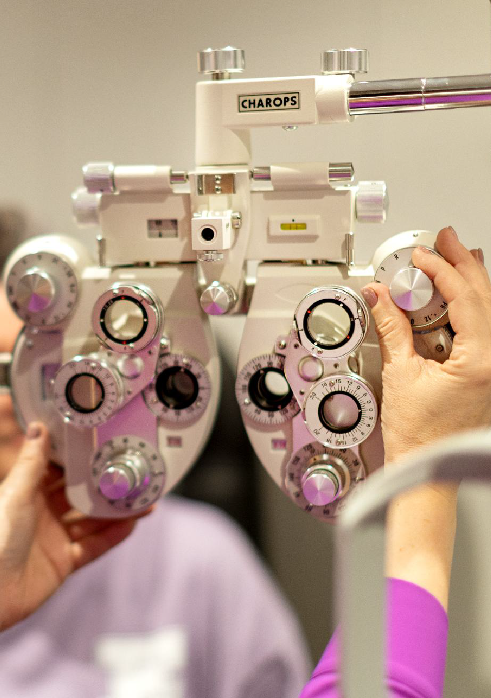 Opmeting brillenatelier