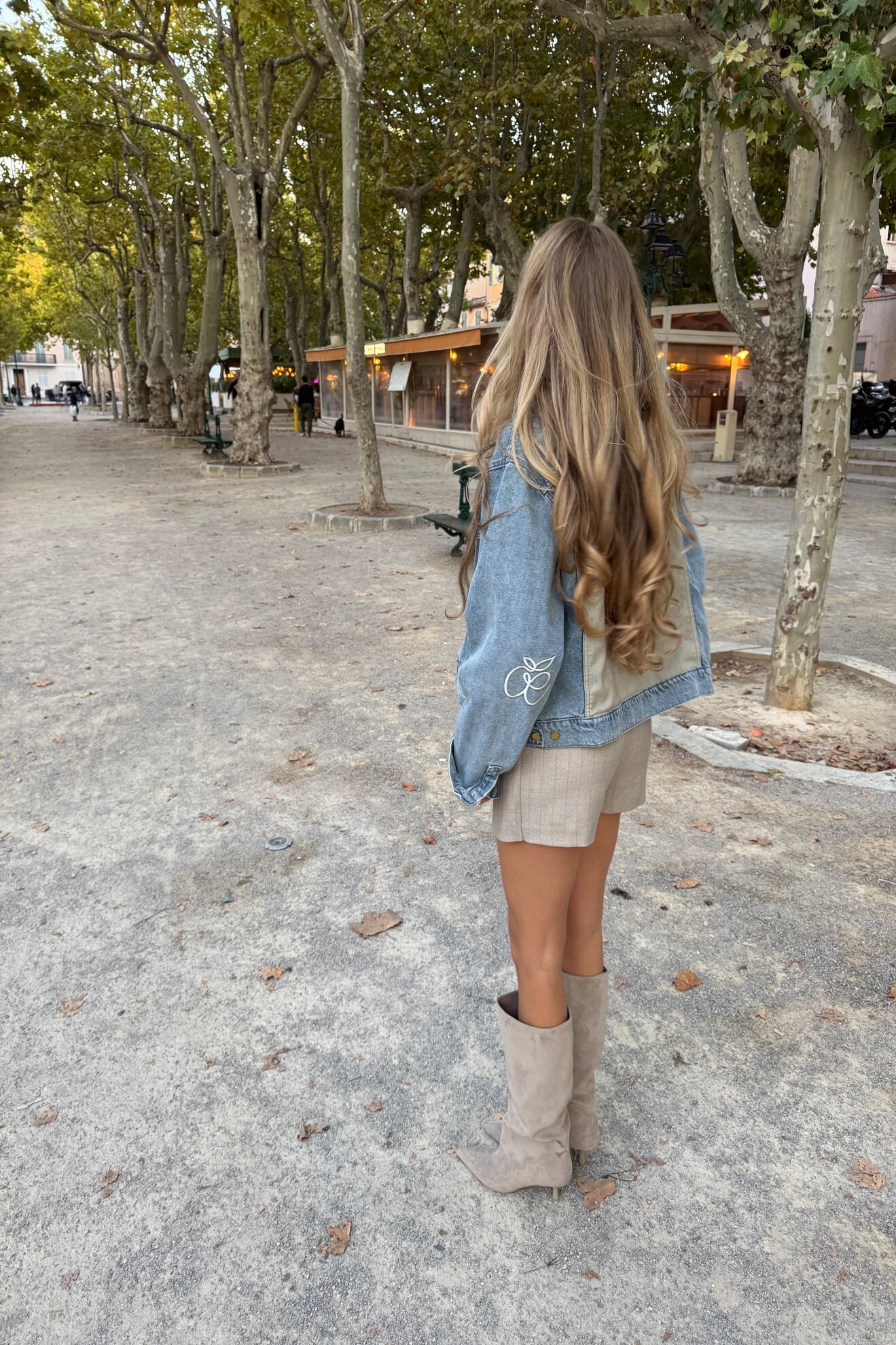 Françoise Jacket Washed Blue 