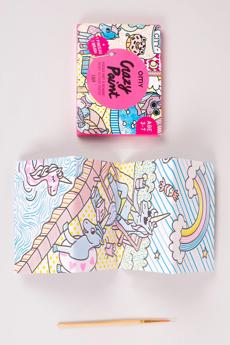 OMY Crazy paint Rose-1 2