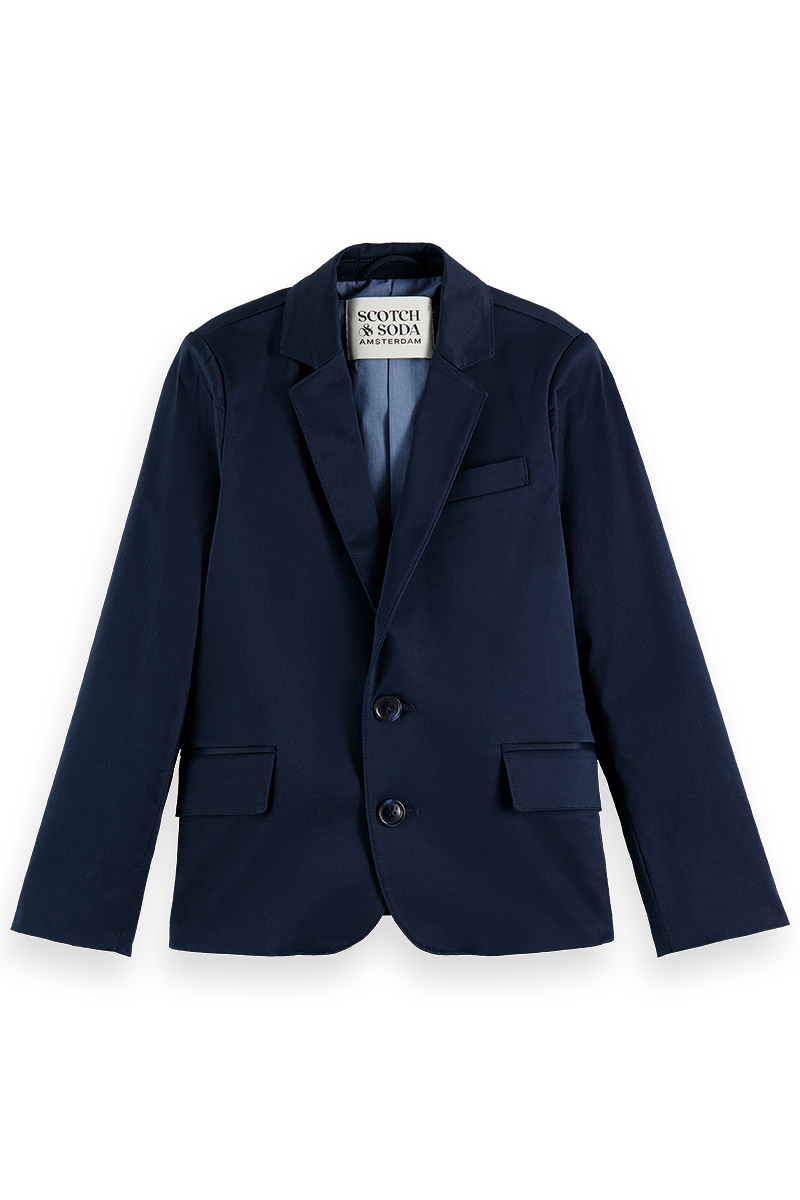 Scotch & Soda Classic blazer Blauw-1 1