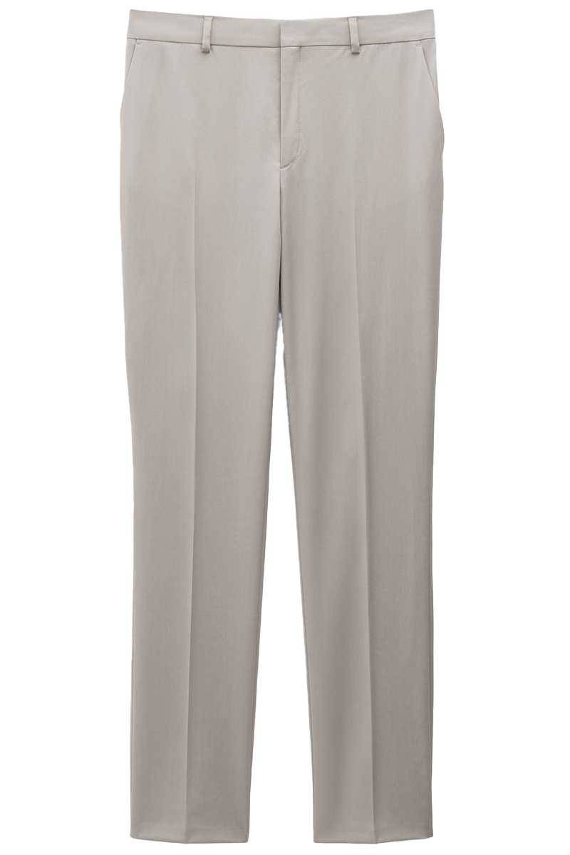 Filippa K Emma wool trousers bruin/beige-1 1