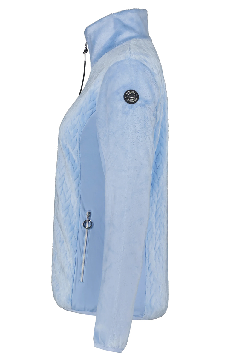 Casual dames vest blauw