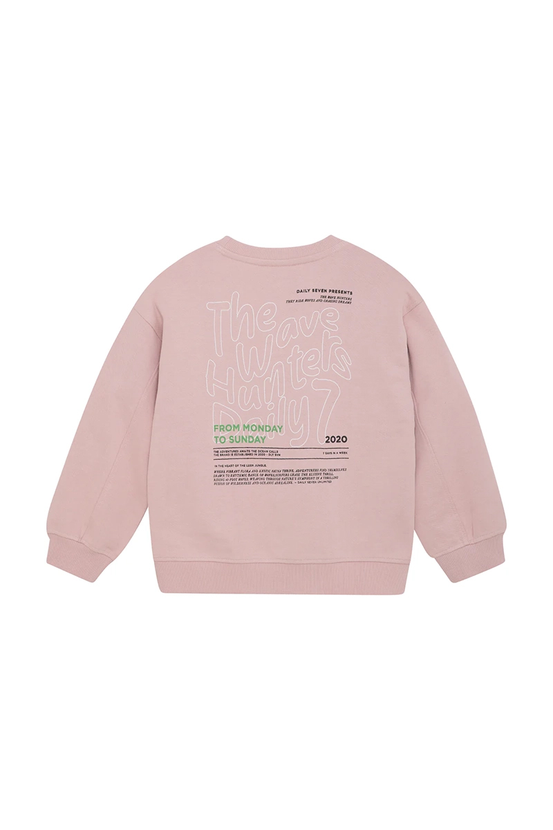 Daily7 Sweater oversized Rose-1 2