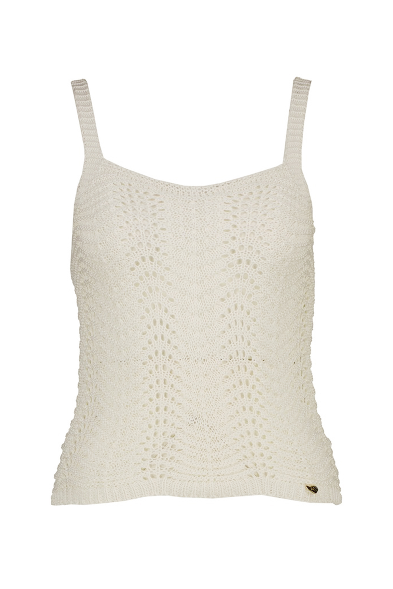 Dames top ecru